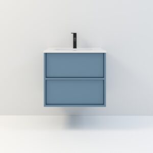 Szafka łazienkowa wisząca Minimal 2 z umywalką