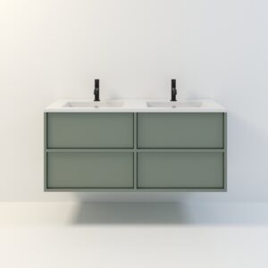 Szafka łazienkowa wisząca Minimal 4 z umywalką